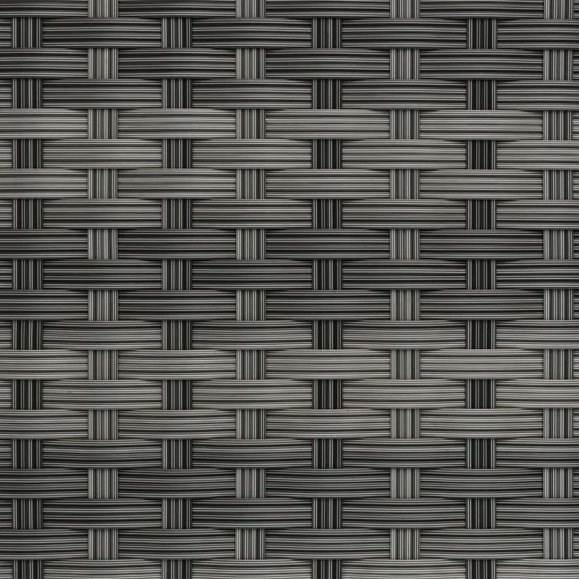 Nature / Grey Flat PE Rattan Strip, 6 × 1.3 mm for Wicker Furniture Production GLR-FLAT-043 from Greenlife Rattan