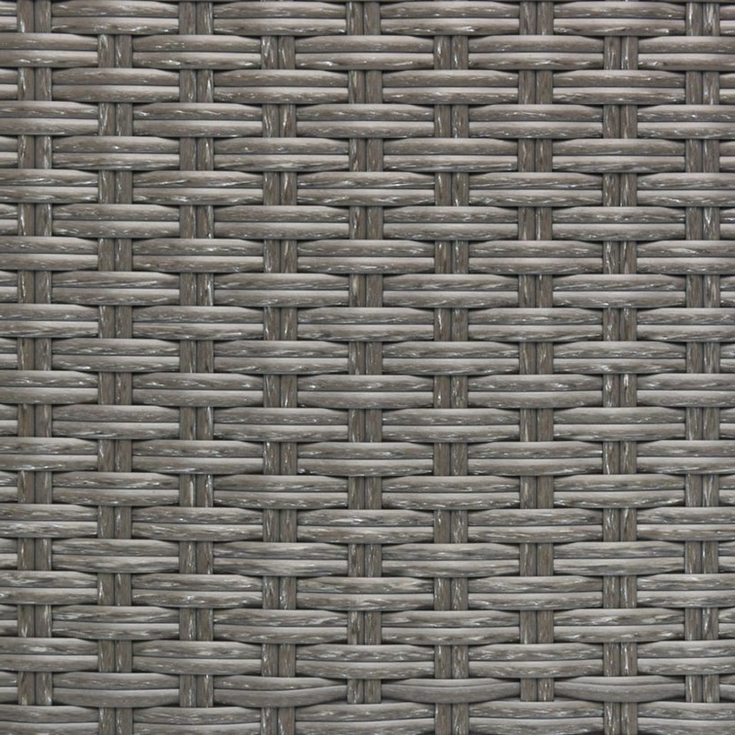 Nature / Grey Flat PE Rattan Strip, 6 × 1.4 mm for Outdoor Furniture Weaving GLR-FLAT-049 from Greenlife Rattan