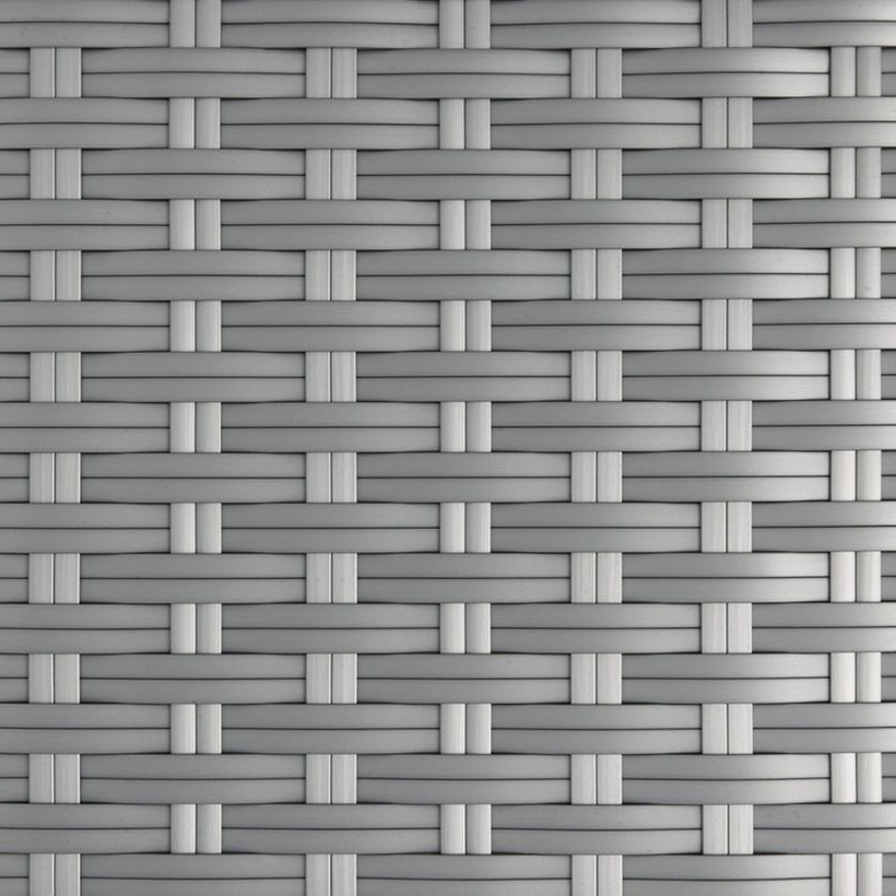 Nature / Grey Flat PE Rattan Strip, 7 × 1.3 mm for Wicker Furniture Production GLR-FLAT-055 from Greenlife Rattan
