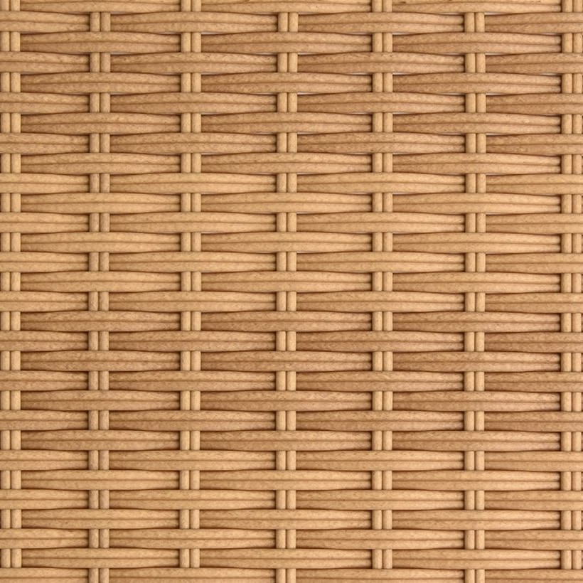 Orange / Brown / Mixed-Color Half-Round PE Rattan Profile, 8 × 2.0 mm for Wicker Furniture Production GLR-HALF-018 from Greenlife Rattan