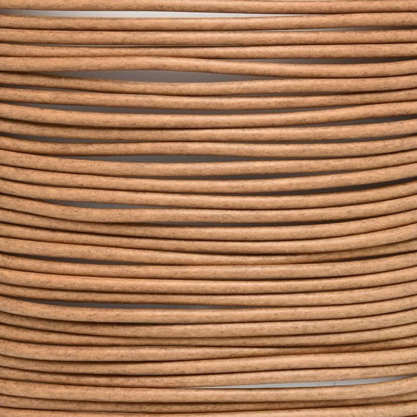 Orange / Natural / Mixed-Color Round PE Rattan Cord, 8.0 mm for Wicker Furniture Production GLR-ROUND-023 from Greenlife Rattan