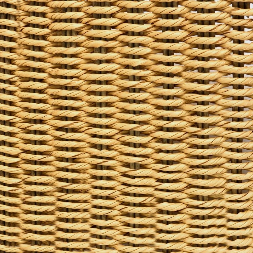 Orange / Natural Twisted PE Rattan Cord, 5 mm for Outdoor Furniture Weaving GLR-TWISTED-020 from Greenlife Rattan
