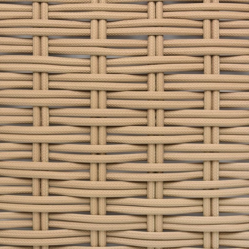 PE Rattan Rope in Brown / Natural / Mixed-Color, 8 × 2.5 mm for Patio and Garden Furniture GLR-ROPE-018 from Greenlife Rattan