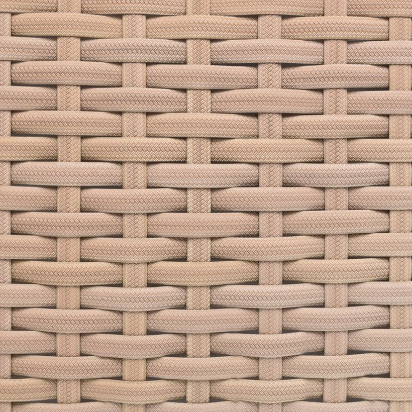 PE Rattan Rope in Natural / Mixed-Color, 14 × 1.3 mm for Patio and Garden Furniture GLR-ROPE-022 from Greenlife Rattan