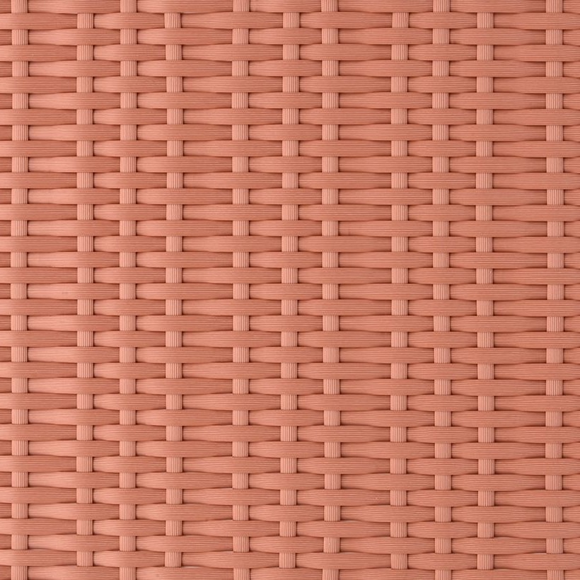 Red Flat PE Rattan Strip, 7 × 1.3 mm for Outdoor Furniture Weaving GLR-FLAT-149 from Greenlife Rattan