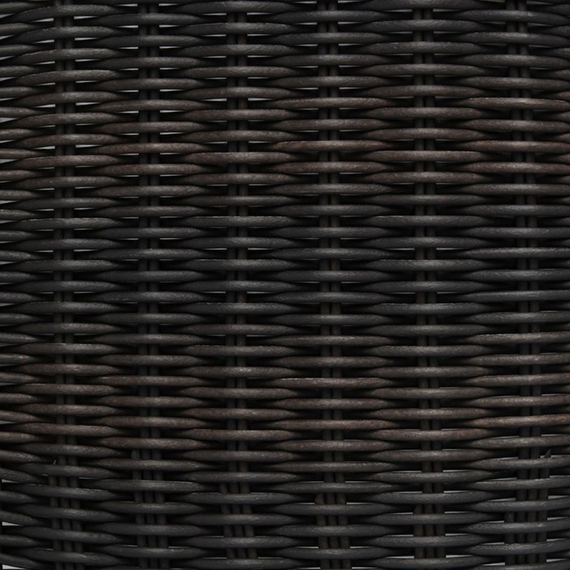 Round PE Rattan Cord, 5.0 mm in Black / Natural / Mixed-Color for B2B Furniture Manufacturing GLR-ROUND-020 from Greenlife Rattan