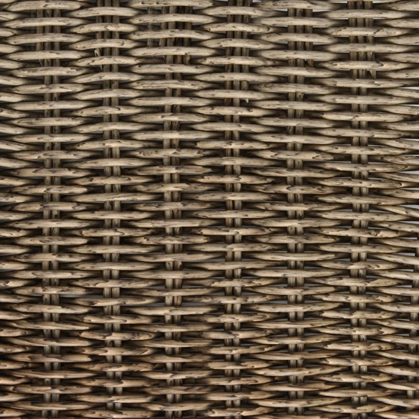 Round PE Rattan Cord, 5.0 mm in Dark / Natural / Mixed-Color for B2B Furniture Manufacturing GLR-ROUND-024 from Greenlife Rattan