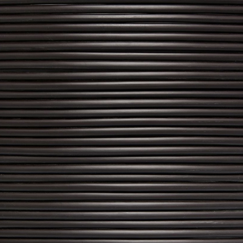 Round PE Rattan Cord in Black / Natural /, 10 mm for Patio and Garden Furniture GLR-ROUND-022 from Greenlife Rattan