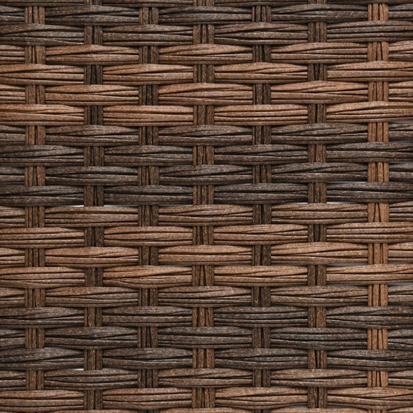 Seagrass-Look PE Rattan, 20 × 0.9 mm in Dark / Natural / Mixed-Color for B2B Furniture Manufacturing GLR-SEAGRASS-008 from Greenlife Rattan
