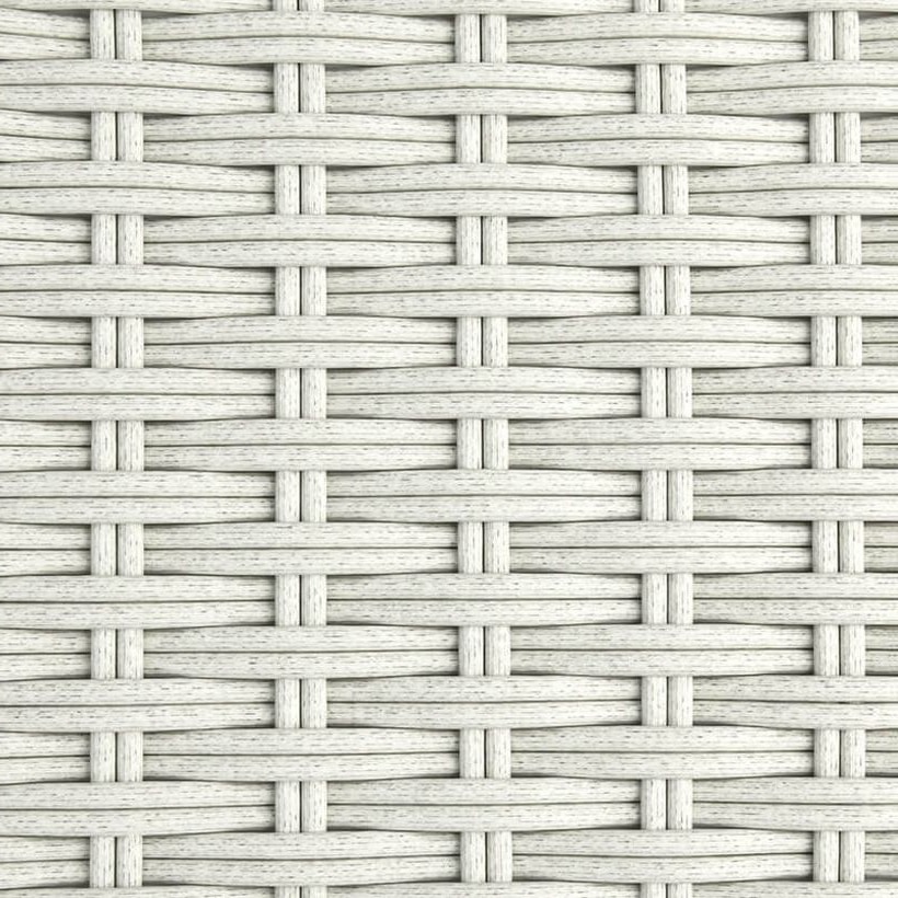 White / Mixed-Color Half-Round PE Rattan Profile, 7 × 3.8 mm for Wicker Furniture Production GLR-HALF-022 from Greenlife Rattan