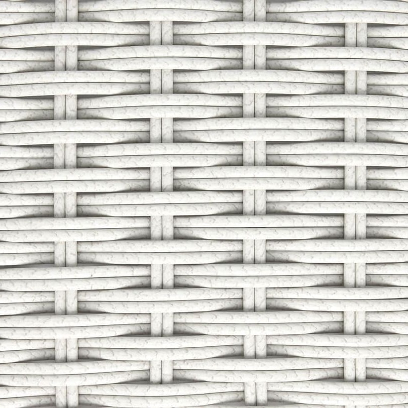 White / Mixed-Color Round PE Rattan Cord, 7 × 5 mm for Outdoor Furniture Weaving GLR-ROUND-025 from Greenlife Rattan