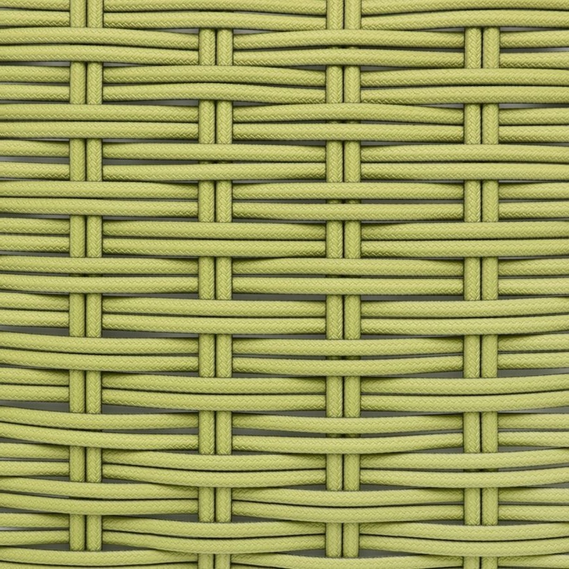 Yellow / Natural / Mixed-Color PE Rattan Rope, 8 × 2.5 mm for Wicker Furniture Production GLR-ROPE-015 from Greenlife Rattan