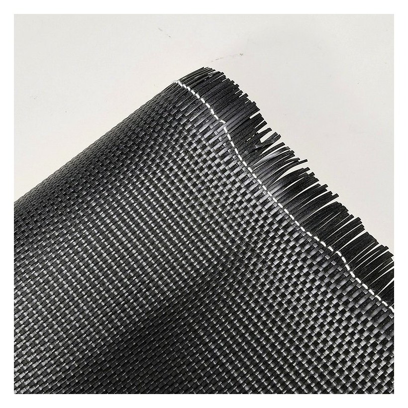 Mat Rotan PE Cross Plain Weave 2.5 mm Hitam foto produk 4