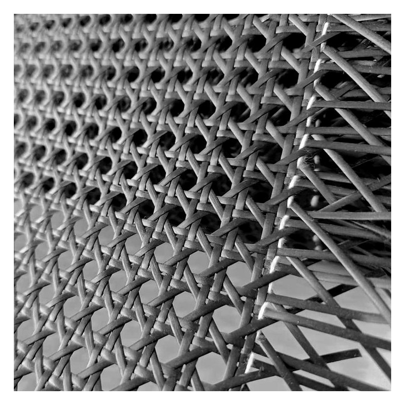 Black PE Octagon Rattan Mesh product photo 3