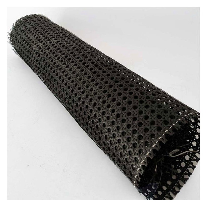 Black PE Synthetic Rattan Weaving Material Roll from Greenlife Rattan