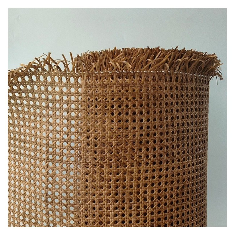 Coffee Brown PE Octagon Rattan Mesh, 6.5–7.2 mm Hole product photo 3