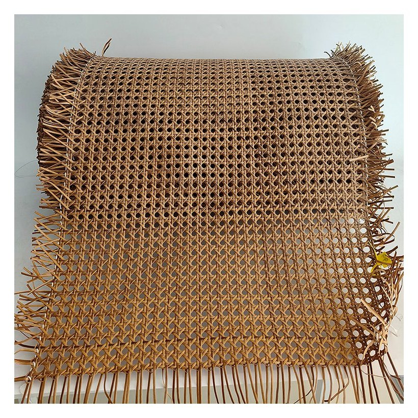 Coffee Brown PE Octagon Rattan Mesh, 6.5–7.2 mm Hole product photo 4