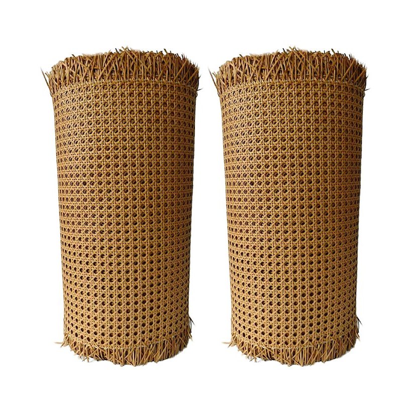 Coffee PE Rattan Webbing Roll for Panels from Greenlife Rattan