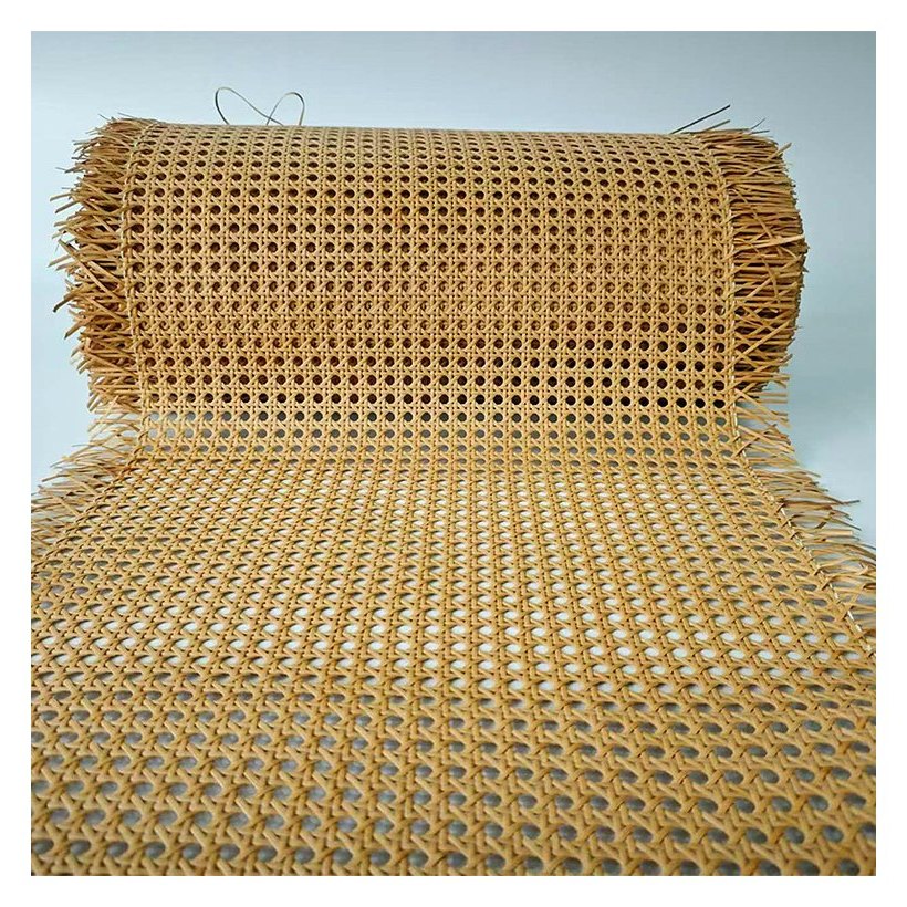 Coffee PE Rattan Webbing Roll for Panels product photo 3