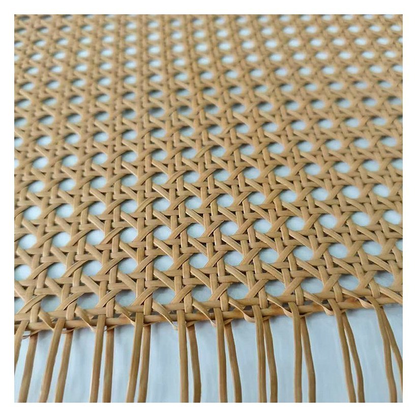 Coffee PE Rattan Webbing Roll for Panels product photo 5