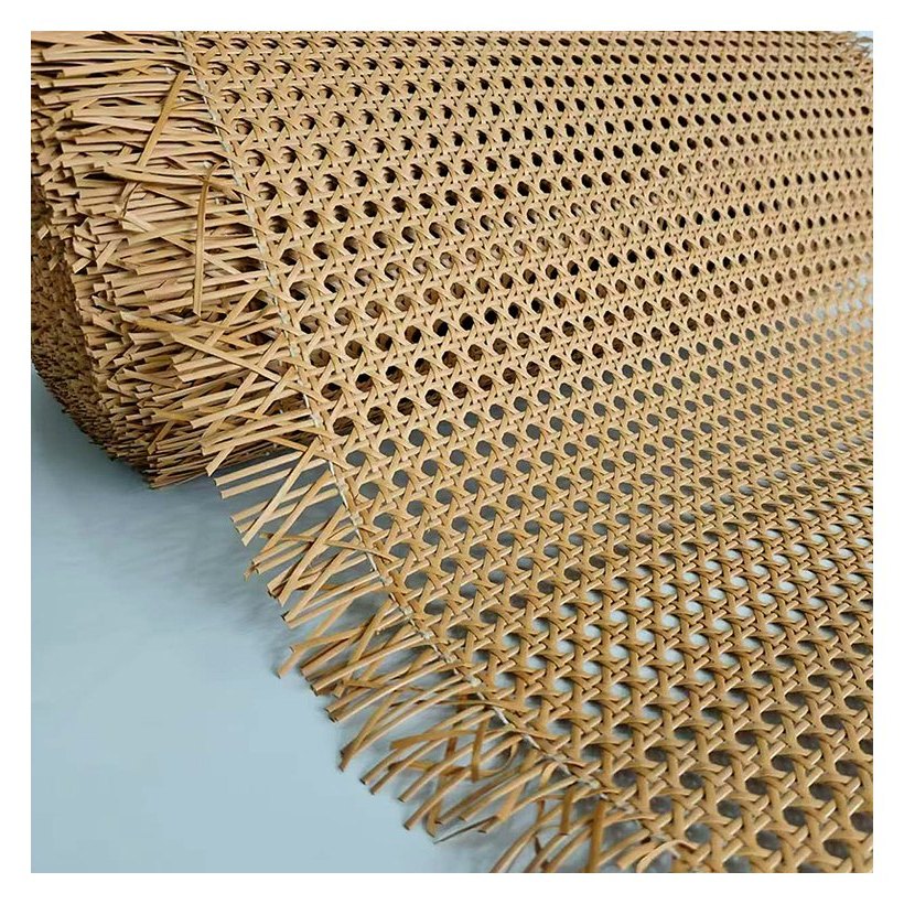 Coffee PE Rattan Webbing Roll for Panels product photo 6