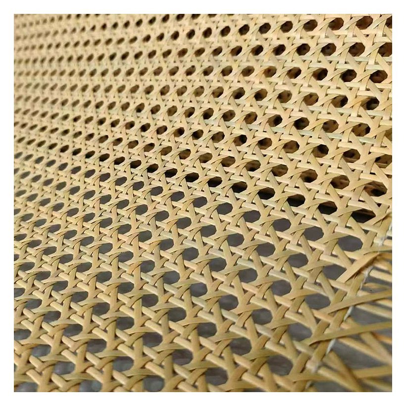 Faux Green PE Octagon Rattan Mesh, 6.5 mm Hole from Greenlife Rattan