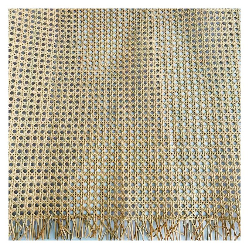 Faux Green PE Octagon Rattan Mesh, 6.5 mm Hole product photo 4