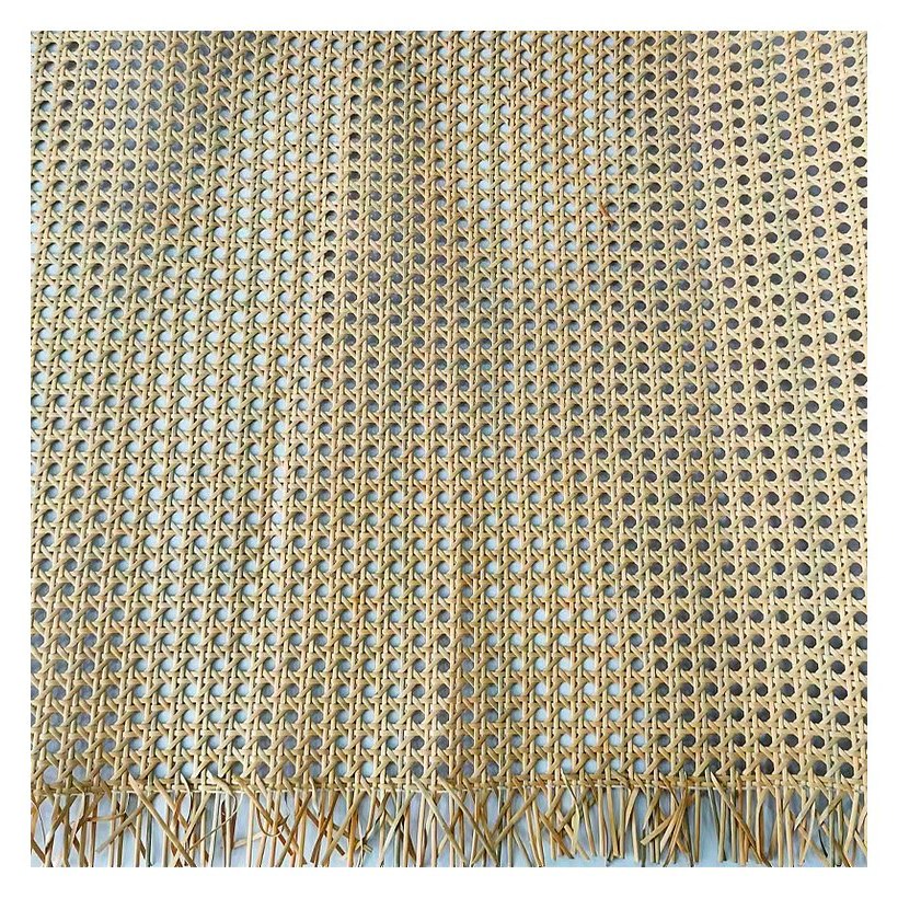 Faux Green PE Rattan Cane Webbing Roll product photo 5
