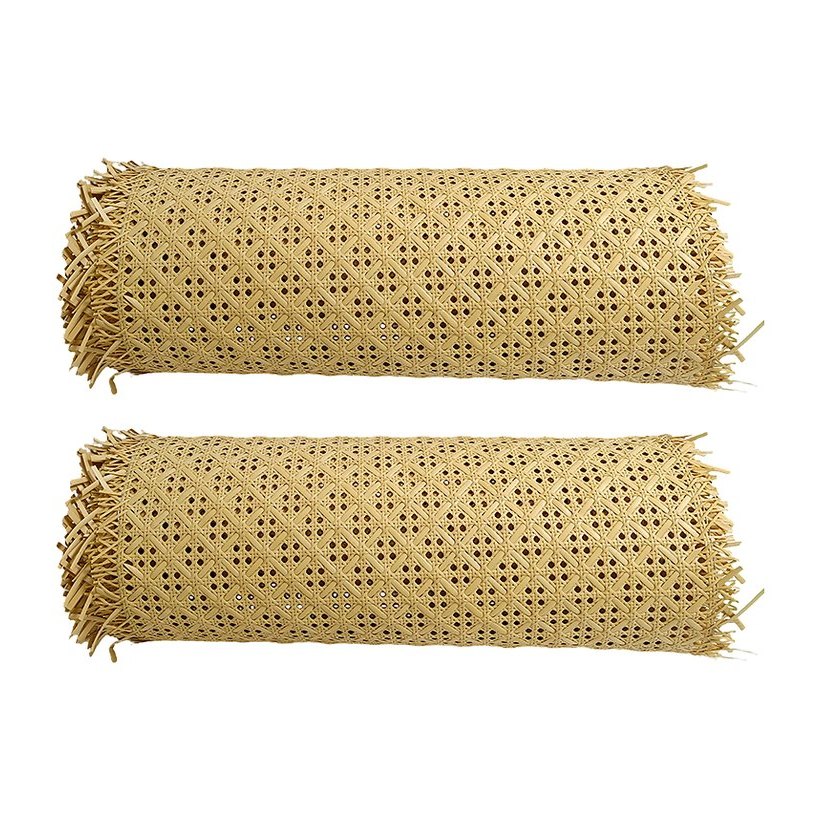 Floral PE Rattan Cane Webbing Roll from Greenlife Rattan