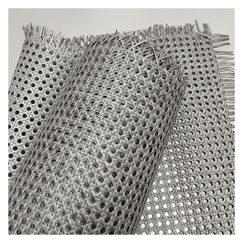 Grey-White PE Octagon Rattan Mesh, 6.5–7.2 mm Hole product photo 3
