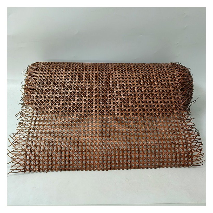 Mahogany PE Octagon Rattan Mesh, 6.5–7.2 mm Hole product photo 2