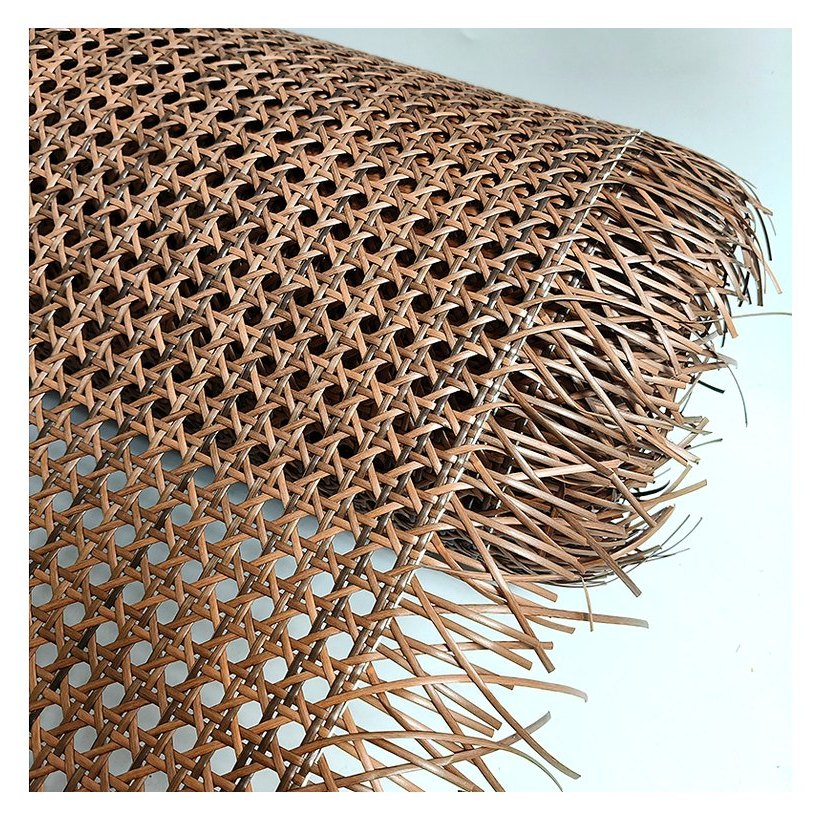 Mahogany PE Octagon Rattan Mesh, 6.5–7.2 mm Hole product photo 3