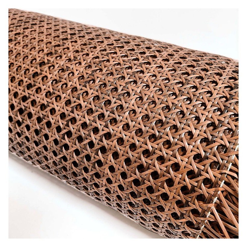 Mahogany PE Octagon Rattan Mesh, 6.5–7.2 mm Hole product photo 5