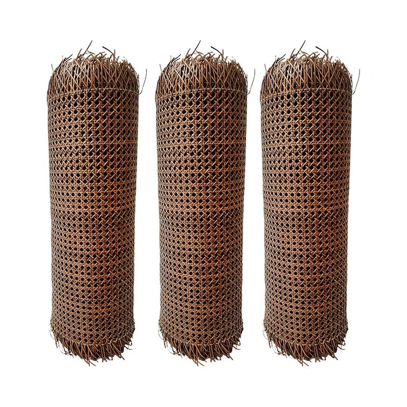 Mahogany PE Octagon Rattan Mesh, 6.5–7.2 mm Hole product photo 6