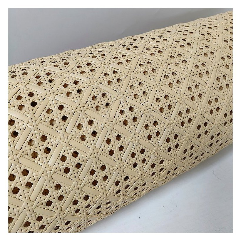 Natural PE Octagon Rattan Mesh, 6.5–7.2 mm Hole product photo 2