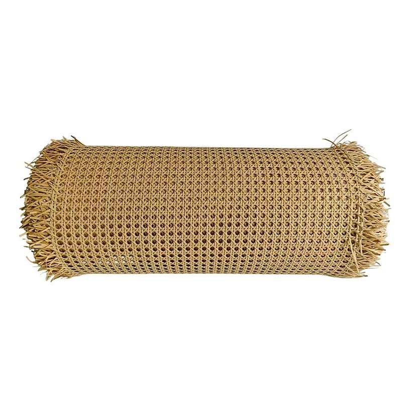 Wicker Mesh Natural Rattan Tone PE Octagon Rattan Mesh, 6.5-7.2mm Hole | PT ...