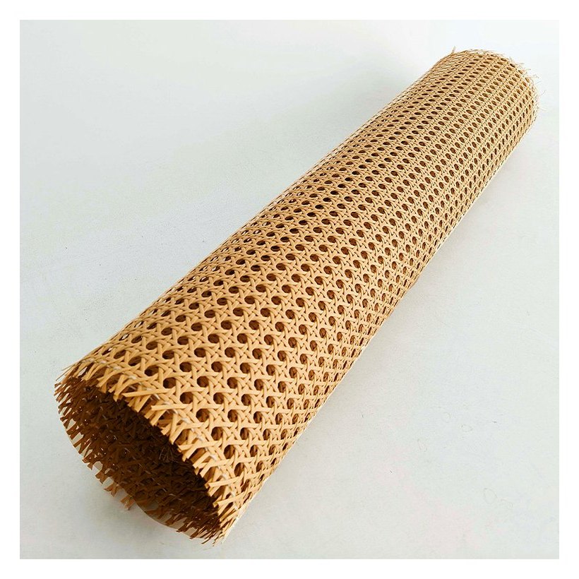 Screen Rattan Mesh Natural Rattan Tone PE Octagon Rattan Mesh, 6.5-7.2mm Hole | PT ...