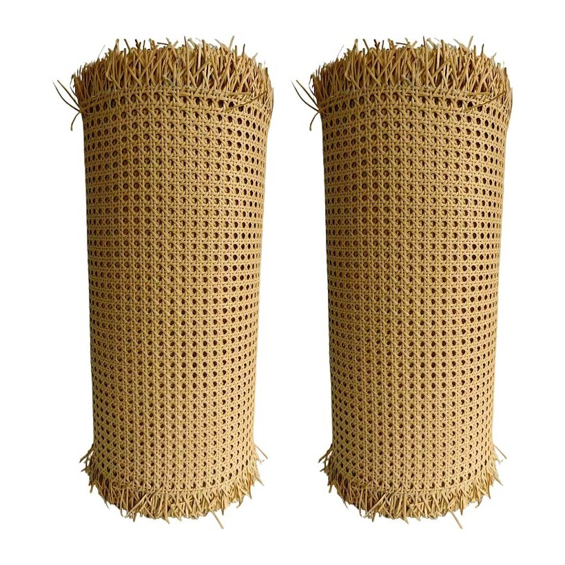 Natural Rattan Tone PE Octagon Rattan Mesh, 6.5–7.2 mm Hole product photo 6