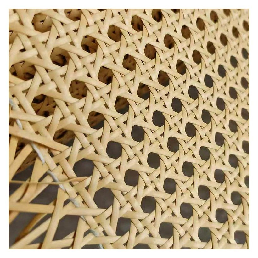 Natural Rattan Tone PE Rattan Cane Webbing Roll product photo 6
