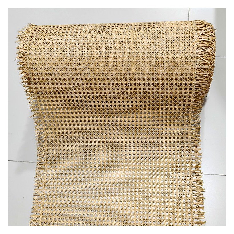Natural Wood PE Octagon Rattan Mesh, 6.5–7.2 mm Hole product photo 5