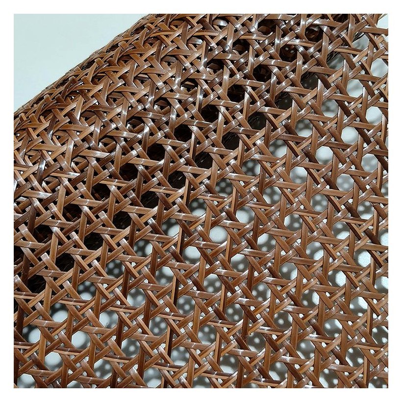 Red-Brown PE Octagon Rattan Mesh, 6.5–7.2 mm Hole product photo 2