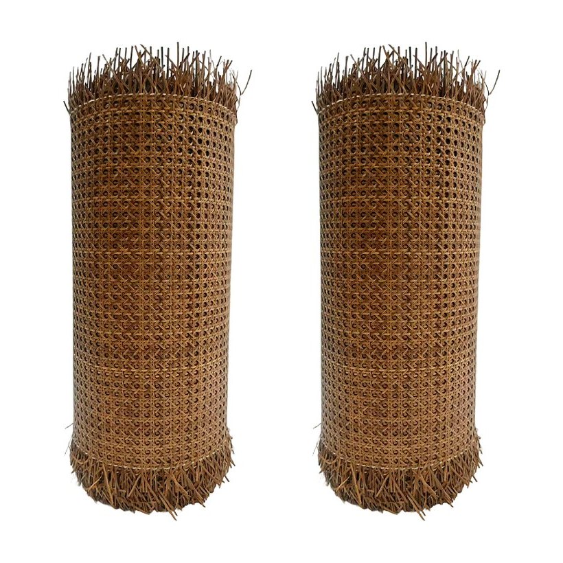 Red-Brown PE Octagon Rattan Mesh, 6.5–7.2 mm Hole product photo 4