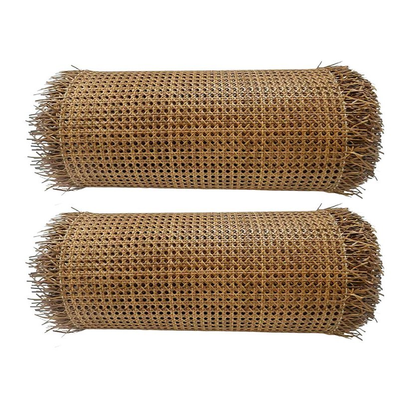 Red-Brown PE Octagon Rattan Mesh, 6.5–7.2 mm Hole product photo 5