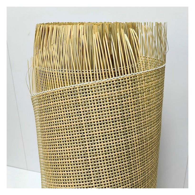 Slightly Green 2.5 mm PE Square Mesh Rattan Webbing from Greenlife Rattan