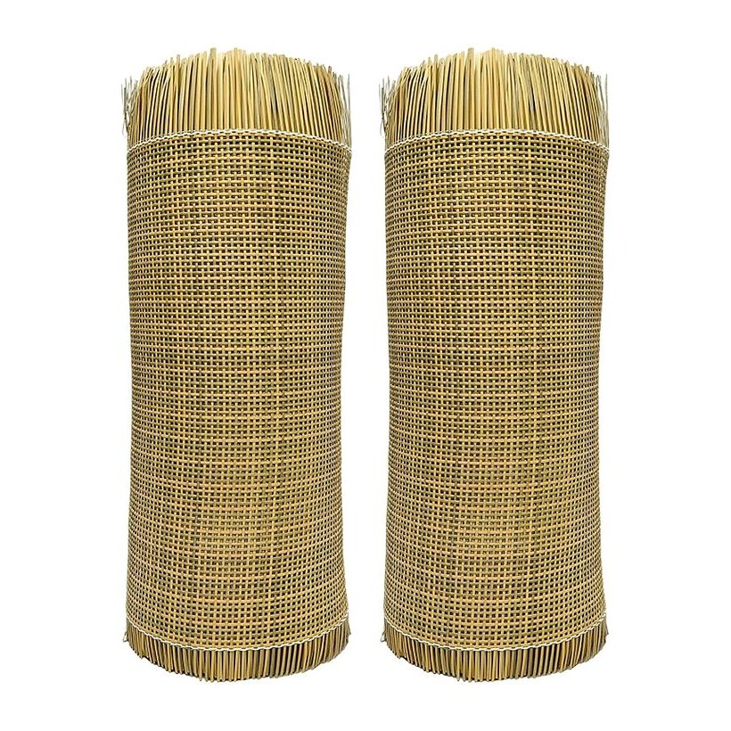 Slightly Green 2.5 mm PE Square Mesh Rattan Webbing product photo 2