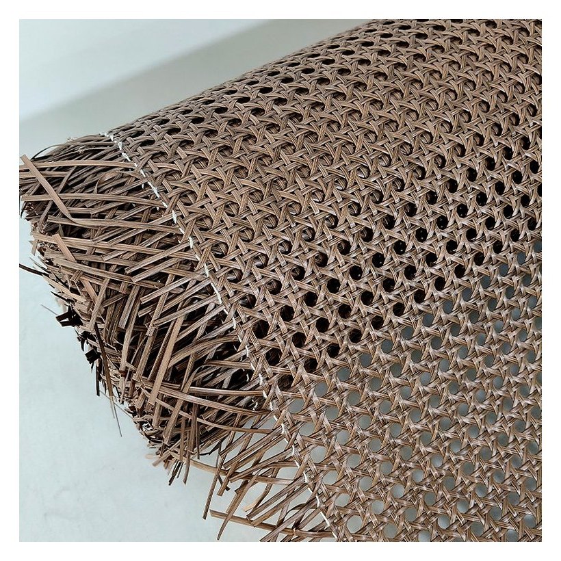 Walnut PE Octagon Rattan Mesh, 6.5–7.2 mm Hole product photo 5