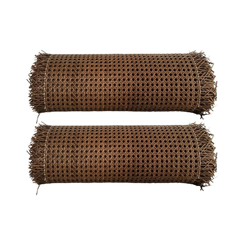 Walnut PE Rattan Webbing Roll for Panels product photo 2