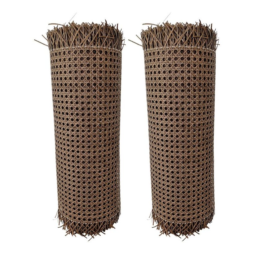 Walnut PE Rattan Webbing Roll for Panels product photo 3