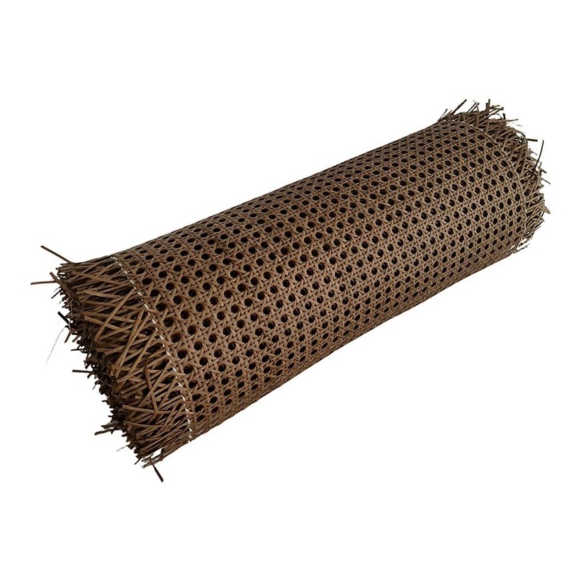 Walnut PE Rattan Webbing Roll for Panels product photo 4