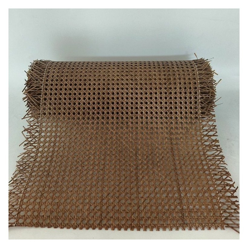 Walnut PE Rattan Webbing Roll for Panels product photo 5